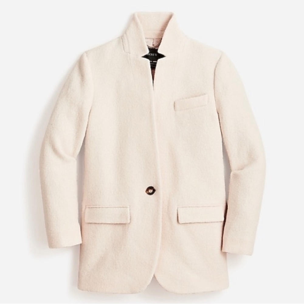 Leighton blazer-jacket in Italian boiled wool size 16 EUC